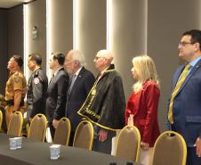 O evento contou com a presença de diversas autoridades civis e militares, além de amigos e familiares dos membros da academia