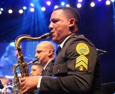 O concerto foi celebração uma especial em homenagem ao 170 anos da PMPR
