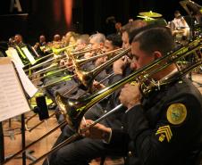 O concerto foi celebração uma especial em homenagem ao 170 anos da PMPR