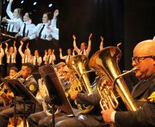 O concerto foi celebração uma especial em homenagem ao 170 anos da PMPR