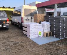 Batalhão de Polícia Rodoviária (BPRv), realizou grandes apreensões de drogas e mercadorias ilícitas por todo o estado do Paraná