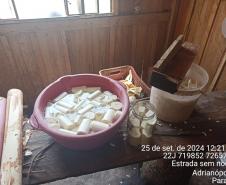 Apreensão de palmito em Adrianópolis