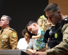 O Coronel André Cristiano Dorecki, que estava à frente do 3º CRPM, transmitiu oficialmente o comando ao Tenente-Coronel Carlos Alberto Rocha