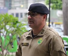 O Coronel André Cristiano Dorecki, que estava à frente do 3º CRPM, transmitiu oficialmente o comando ao Tenente-Coronel Carlos Alberto Rocha