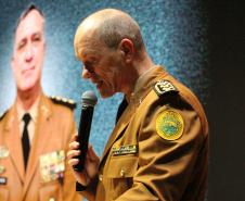 O Coronel André Cristiano Dorecki, que estava à frente do 3º CRPM, transmitiu oficialmente o comando ao Tenente-Coronel Carlos Alberto Rocha