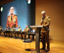 O Coronel André Cristiano Dorecki, que estava à frente do 3º CRPM, transmitiu oficialmente o comando ao Tenente-Coronel Carlos Alberto Rocha