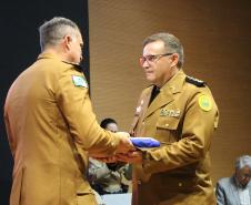O Coronel André Cristiano Dorecki, que estava à frente do 3º CRPM, transmitiu oficialmente o comando ao Tenente-Coronel Carlos Alberto Rocha