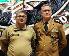 O Coronel André Cristiano Dorecki, que estava à frente do 3º CRPM, transmitiu oficialmente o comando ao Tenente-Coronel Carlos Alberto Rocha