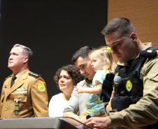 O Coronel André Cristiano Dorecki, que estava à frente do 3º CRPM, transmitiu oficialmente o comando ao Tenente-Coronel Carlos Alberto Rocha