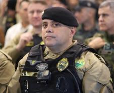Durante o evento ocorreram homenagens, entrega de certificados e medalhas a policiais que se destacaram ao longo dos anos