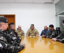 Polícia Militar do Paraná homenageia policiais do BPRONE por ação em Palmas