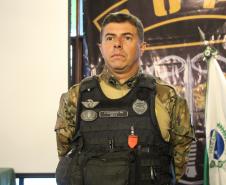 Durante o evento ocorreram homenagens, entrega de certificados e medalhas a policiais que se destacaram ao longo dos anos
