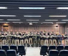 Formatura do Curso de Capacitação em Instrutor de Defesa Pessoal Policial marca fortalecimento da doutrina na PMPR