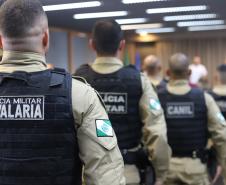 Formatura do Curso de Capacitação em Instrutor de Defesa Pessoal Policial marca fortalecimento da doutrina na PMPR