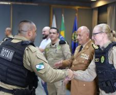 Formatura do Curso de Capacitação em Instrutor de Defesa Pessoal Policial marca fortalecimento da doutrina na PMPR