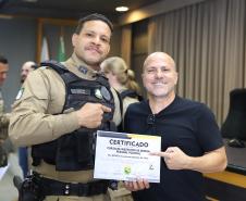 Formatura do Curso de Capacitação em Instrutor de Defesa Pessoal Policial marca fortalecimento da doutrina na PMPR