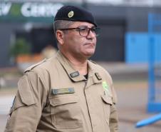 Comandante-geral da PMPR visita 4º Colégio da PM em Maringá
