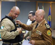 Formatura do Curso de Capacitação em Instrutor de Defesa Pessoal Policial marca fortalecimento da doutrina na PMPR 
