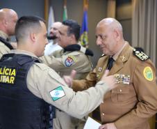 Formatura do Curso de Capacitação em Instrutor de Defesa Pessoal Policial marca fortalecimento da doutrina na PMPR 