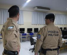 Comandante-geral da PMPR visita 4º Colégio da PM em Maringá