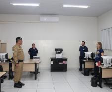 Comandante-geral da PMPR visita 4º Colégio da PM em Maringá