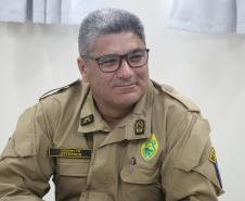 Comandante-geral da PMPR visita 4º Colégio da PM em Maringá