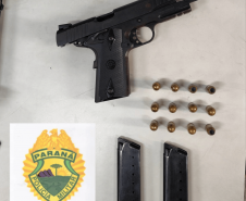 BPTRAN APREENDE ARMA DURANTE BLITZ EM CURITIBA