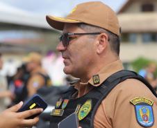 Com um contingente de mais de 700 policiais a PMPR atuará em diversas frentes para garantir a segurança