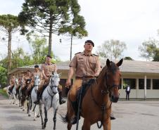 solenidade que marcou a conclusão do Curso de Policiamento Montado (CPMon)