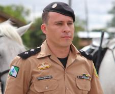 solenidade que marcou a conclusão do Curso de Policiamento Montado (CPMon)