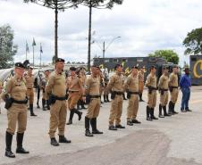 solenidade que marcou a conclusão do Curso de Policiamento Montado (CPMon)
