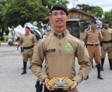 solenidade que marcou a conclusão do Curso de Policiamento Montado (CPMon)