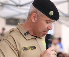 solenidade que marcou a conclusão do Curso de Policiamento Montado (CPMon)