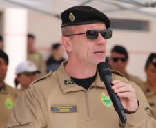 solenidade que marcou a conclusão do Curso de Policiamento Montado (CPMon)