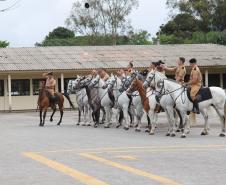 solenidade que marcou a conclusão do Curso de Policiamento Montado (CPMon)
