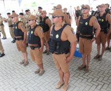 Com um contingente de mais de 700 policiais a PMPR atuará em diversas frentes para garantir a segurança