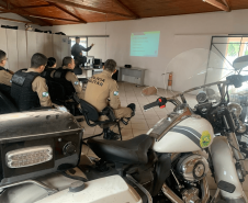 POLICIAIS DO BPTRAN REALIZARAM CURSO DE DIREÇÃO DEFENSIVA OFF-ROAD E OPERAÇÃO DAS NOVAS VIATURAS RANGER 4X4
