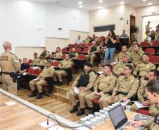 O tema da reunião foi a apresentação do panorama de dados referentes ao Estado do Paraná