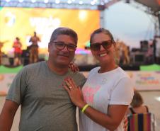 Banda da Polícia Militar do Paraná (PMPR) se apresentou no Palco Sunset