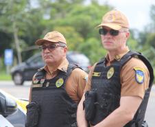A ação foi realizada em pontos estratégicos do litoral