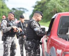 A ação foi realizada em pontos estratégicos do litoral