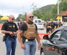 A ação foi realizada em pontos estratégicos do litoral