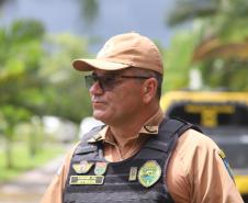 O coronel Jefferson Silva, acompanhado pelo Chefe do Estado-Maior, coronel Paulo Roberto Lima, realizaram encontros para acompanhar de perto as atividades 