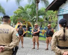 O coronel Jefferson Silva, acompanhado pelo Chefe do Estado-Maior, coronel Paulo Roberto Lima, realizaram encontros para acompanhar de perto as atividades 