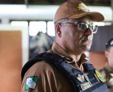 O coronel Jefferson Silva, acompanhado pelo Chefe do Estado-Maior, coronel Paulo Roberto Lima, realizaram encontros para acompanhar de perto as atividades 