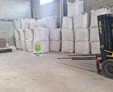 30 toneladas de fertilizante foram recuperadas, avaliadas em aproximadamente R$ 115 mil