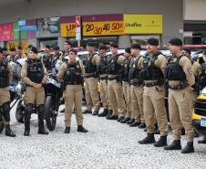Polícia Militar do Paraná apresenta primeiros resultados de operação preventiva na região central