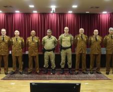 Polícia Militar do Paraná realiza cerimônia que marca a renovação de cinco diretorias da corporação