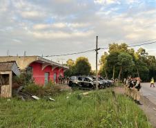 Polícia Militar do Paraná cumpre mandado judicial de reintegração de posse na zona sul de Curitiba