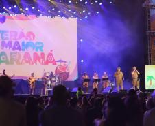 Polícia Militar do Paraná garante a segurança no penúltimo fim de semana de shows do Verão Maior